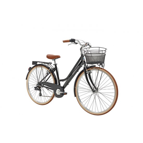 ADRIATICA RETRO 28" 6v damă negru ADRIATICA RETRO 28 6v damă negru