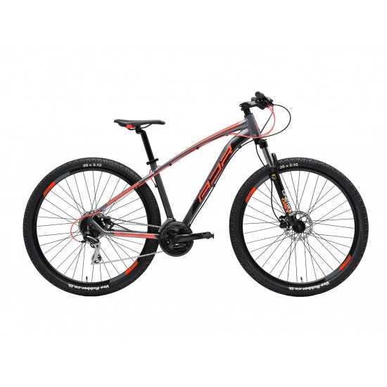 ADRIATICA WING RS 29" antracit-fluo roșu ADRIATICA WING RS 29 antracit-fluo roșu