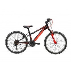 Bicicleta Adriatica Rock 24 18V Negru/Portocaliu Bicicleta Adriatica Rock 24 18V Negru/Portocaliu