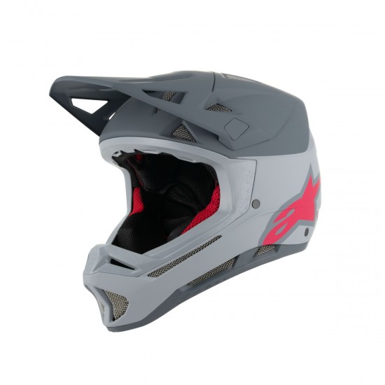 Casca Alpinestars Missile Tech Racer Helmet Light Gray Dark Gray Matt L Casca Alpinestars Missile Tech Racer Helmet Light Gray Dark Gray Matt L