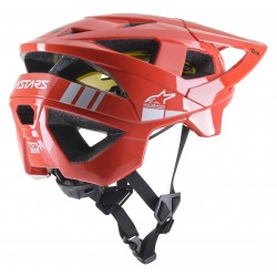 Casca Alpinestars Vector Tech A2 Red / Gray Glossy S