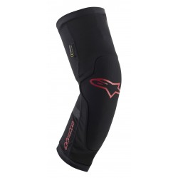 Protectii Genunchi Alpinestars Paragon Plus Negru/Rosu XL Protectii Genunchi Alpinestars Paragon Plus Negru/Rosu XL