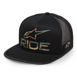 Sapca Alpinestars Ride 4.0 Camo Trucker Hat Black OS