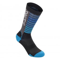 Sosete Alpinestars Drop Socks 22 Black/Aqua L Sosete Alpinestars Drop Socks 22 Black/Aqua L