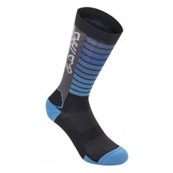 Sosete Alpinestars Drop Socks 22 Black/Aqua M Sosete Alpinestars Drop Socks 22 Black/Aqua M