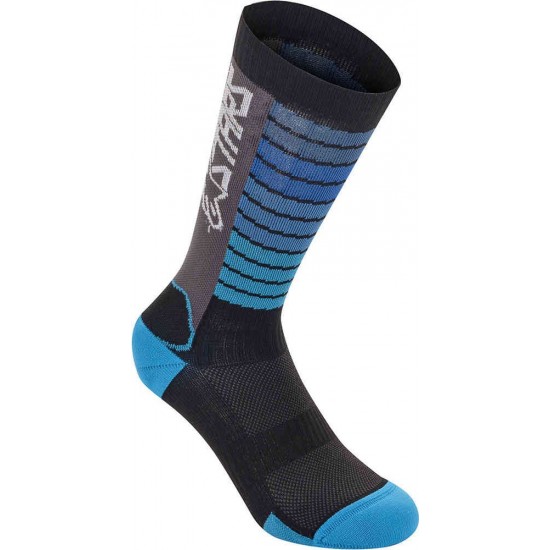 Sosete Alpinestars Drop Socks 22 Black Aqua S