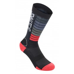 Sosete Alpinestars Drop Socks 22 Black/Bright Red M Sosete Alpinestars Drop Socks 22 Black/Bright Red M