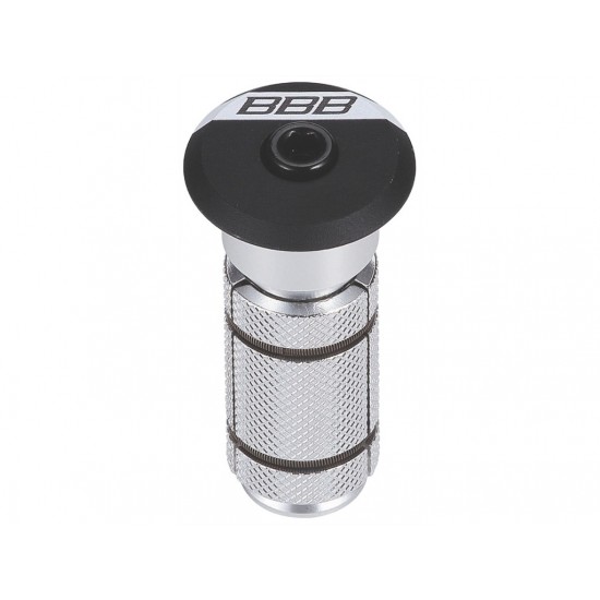 Capac si floare cuvetarie BBB PowerHead negru mat aluminu 1.1/8