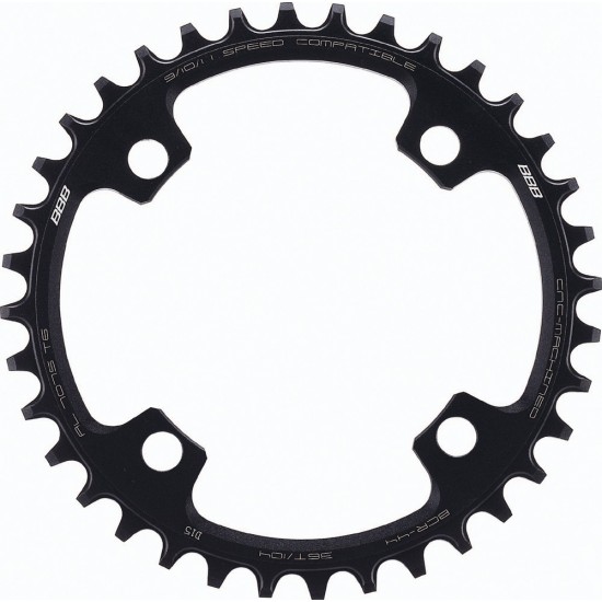 Placa pedalier BBB MTBGear narrow wide 1x9/10/11 36T/104mm