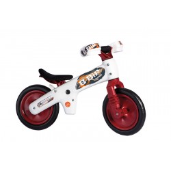 Bicicletă fără pedale BELLELLI B-BIP alb/roșu Bicicletă fără pedale BELLELLI B-BIP alb/roșu