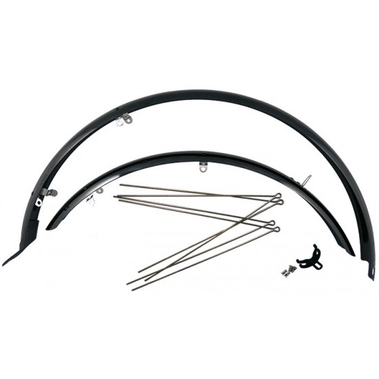 Aripi BIKEFUN RAMPART MTB negru - EX-CP55-AMB/26 Aripi BIKEFUN RAMPART MTB negru - EX-CP55-AMB/26