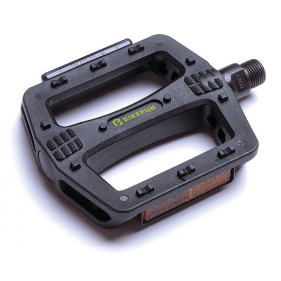 Pedale BIKEFUN DECK platformă plastic negru - B107N-BLK/BF Pedale BIKEFUN DECK platformă plastic negru - B107N-BLK/BF