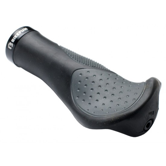 Manșon BIKEFUN EASYPALM LOCK ON kraton negru 139mm - VLG-1189D3