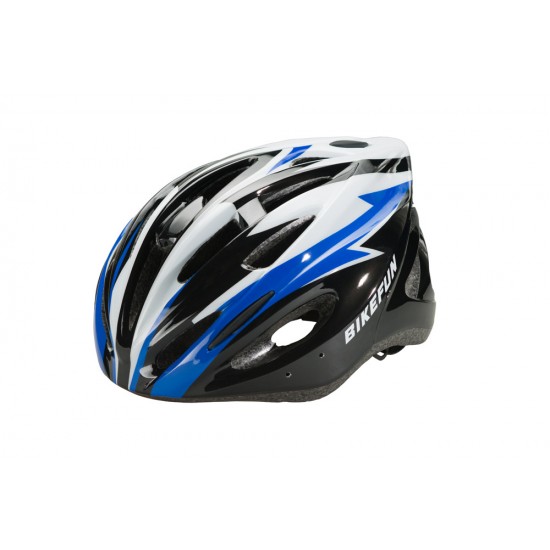 Cască BIKEFUN COBBER negru/albastru - HB25-BB Cască BIKEFUN COBBER negru/albastru - HB25-BB