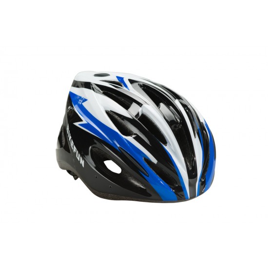 Cască BIKEFUN COBBER negru/albastru - HB25-BB Cască BIKEFUN COBBER negru/albastru - HB25-BB