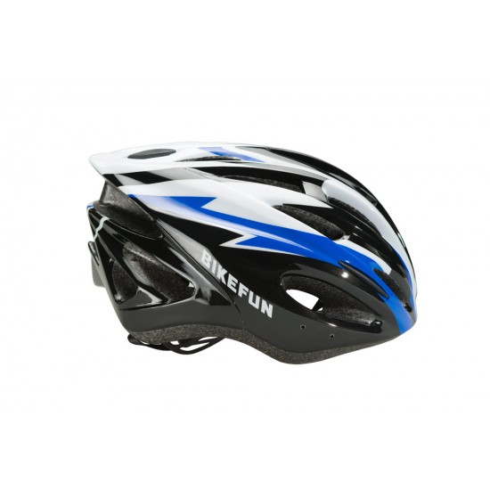 Cască BIKEFUN COBBER negru/albastru - HB25-BB Cască BIKEFUN COBBER negru/albastru - HB25-BB