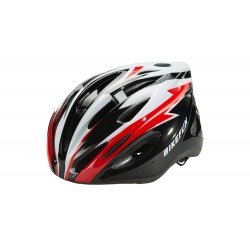 Cască BIKEFUN COBBER M negru/roșu 55-58 cm