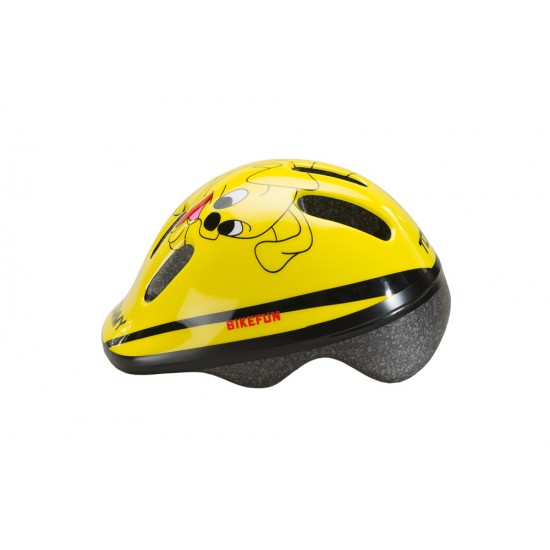 Cască BIKEFUN DUCKY galben - MV6-2S