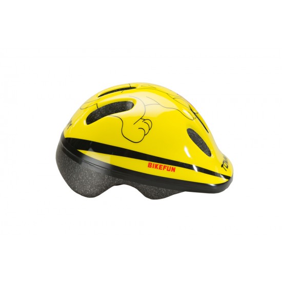 Cască BIKEFUN DUCKY galben - MV6-2S