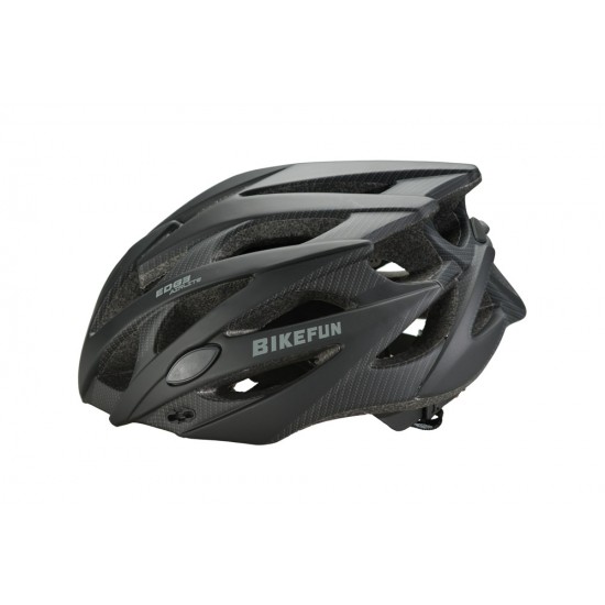Cască BIKEFUN EDGE M feket/karbon 55-58 cm Cască BIKEFUN EDGE M feket/karbon 55-58 cm