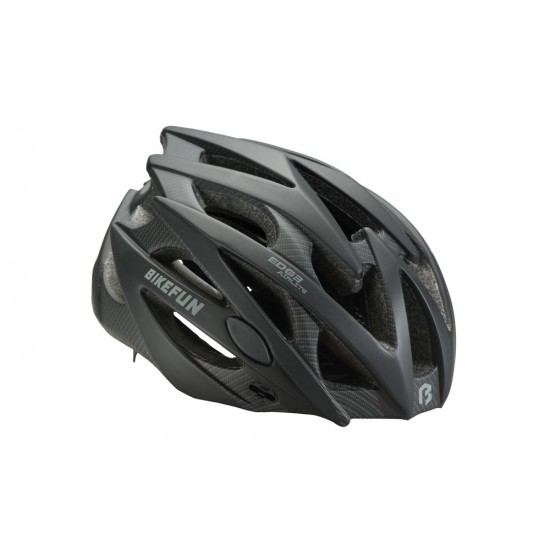 Cască BIKEFUN EDGE M feket/karbon 55-58 cm Cască BIKEFUN EDGE M feket/karbon 55-58 cm