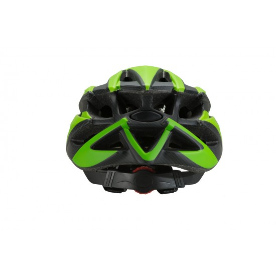 Cască BIKEFUN EDGE M verde/karbon 55-58 cm Cască BIKEFUN EDGE M verde/karbon 55-58 cm