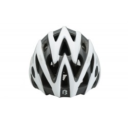 Cască BIKEFUN EDGE alb/carbon - MV29-WC