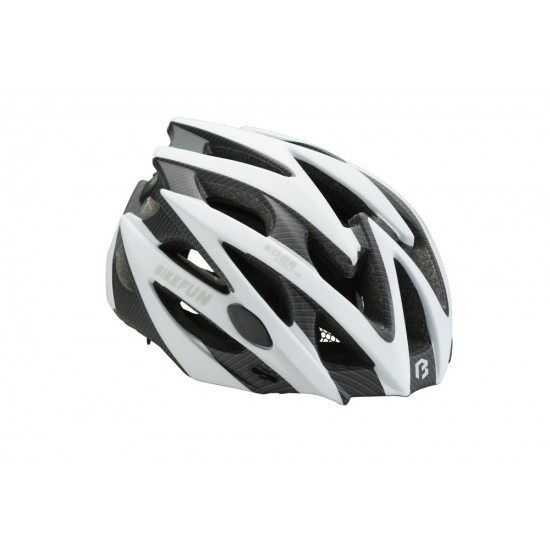 Cască BIKEFUN EDGE alb/carbon - MV29-WC Cască BIKEFUN EDGE alb/carbon - MV29-WC