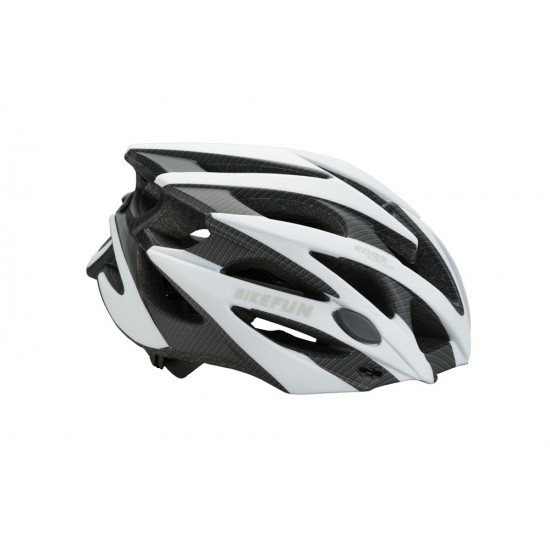 Cască BIKEFUN EDGE alb/carbon - MV29-WC Cască BIKEFUN EDGE alb/carbon - MV29-WC