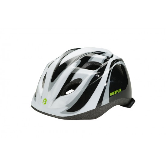 Cască BIKEFUN JUNIOR negru/alb - HB8-BKW Cască BIKEFUN JUNIOR negru/alb - HB8-BKW