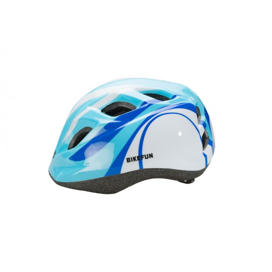 Cască BIKEFUN JUNIOR albastru/alb - HB8-BLW Cască BIKEFUN JUNIOR albastru/alb - HB8-BLW