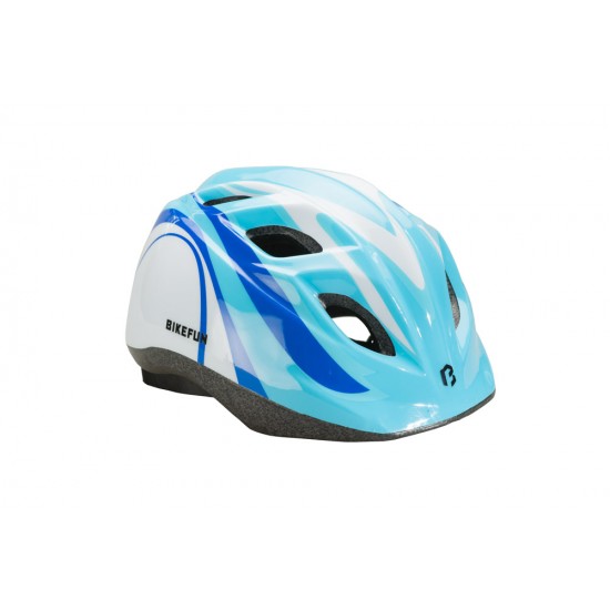 Cască BIKEFUN JUNIOR albastru/alb - HB8-BLW Cască BIKEFUN JUNIOR albastru/alb - HB8-BLW