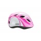 Cască BIKEFUN JUNIOR S pink/alb 48-52 cm Cască BIKEFUN JUNIOR S pink/alb 48-52 cm