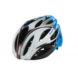 Cască BIKEFUN VISION M albastru-negru-alb, 55-58 cm