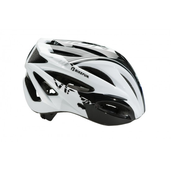 Cască BIKEFUN VISION M negru-alb, 55-58 cm Cască BIKEFUN VISION M negru-alb, 55-58 cm