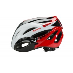 Cască BIKEFUN VISION M roșu-negru-alb, 55-58 cm Cască BIKEFUN VISION M roșu-negru-alb, 55-58 cm