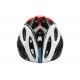 Cască BIKEFUN VISION M roșu-negru-alb, 55-58 cm