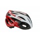 Cască BIKEFUN VISION M roșu-negru-alb, 55-58 cm