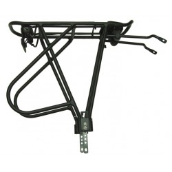 Portbagaj BIKEFUN MULTIRACK Aluminiu 24-28 negru reglabil - CL-436-1-BLK