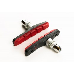 Saboți de frână BIKEFUN MTB 72 mm cu filet negru/roșu - MTB-945V-BKRED Saboți de frână BIKEFUN MTB 72 mm cu filet negru/roșu - MTB-945V-BKRED