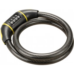 Lacăt BIKEFUN Riddle 2 cu cifru 15x900 mm - L4045-15-900