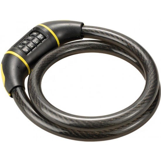 Lacăt BIKEFUN Riddle 2 cu cifru 15x900 mm - L4045-15-900