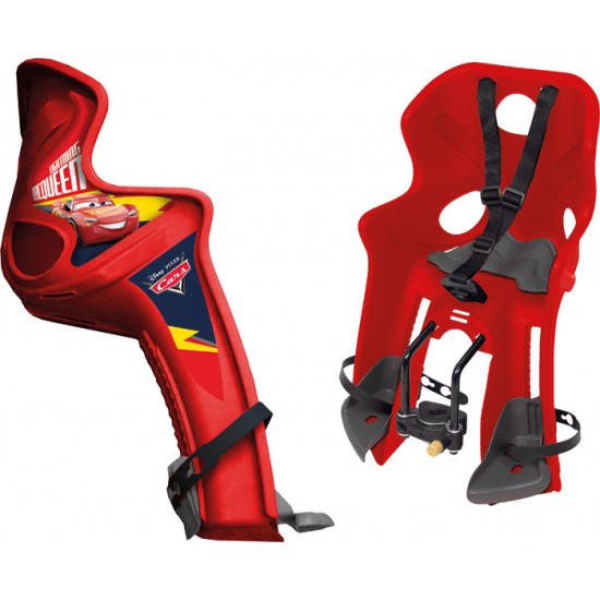 Scaun pentru copii BIKEFUN RABBIT CARS Handlefix în față DISNEY Scaun pentru copii BIKEFUN RABBIT Handlefix în față CARS DISNEY