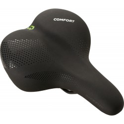 Șa BIKEFUN GENEVE comfort trekking damă negru Memory Foam - D2261Q