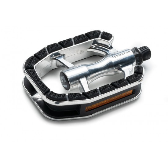 Pedale BIKEFUN SOLE KRATON alu, suprafață antialunecare - C337 Pedale BIKEFUN SOLE KRATON alu, suprafață antialunecare - C337
