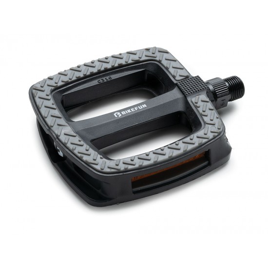 Pedale BIKEFUN TOUR Trekking PP, acoperite cu material aderent Kraton -C316DU