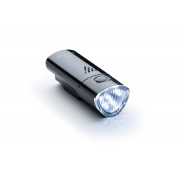 Far BIKEFUN LINK faţă 5 LED-uri albe, 2 funcţii, negru - JY-369B