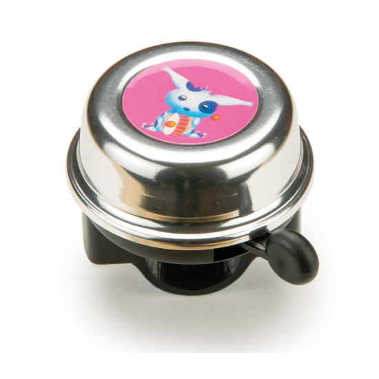 Sonerie BIKEFUN KID copii, argintiu cu figurine - NH-B609AP