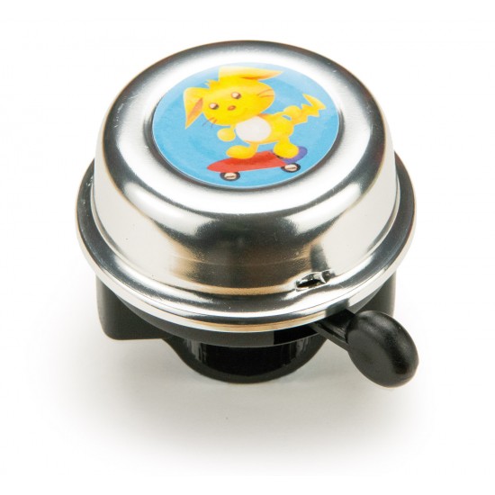 Sonerie BIKEFUN KID copii, argintiu cu figurine - NH-B609AP