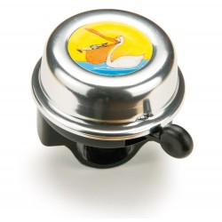 Sonerie BIKEFUN KID copii, argintiu cu figurine - NH-B609AP